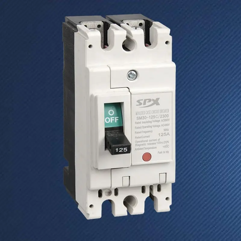 2P 125A Molded Case -virtakatkaisija