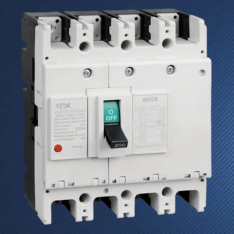 4P 200A Molded Case -virtakatkaisija